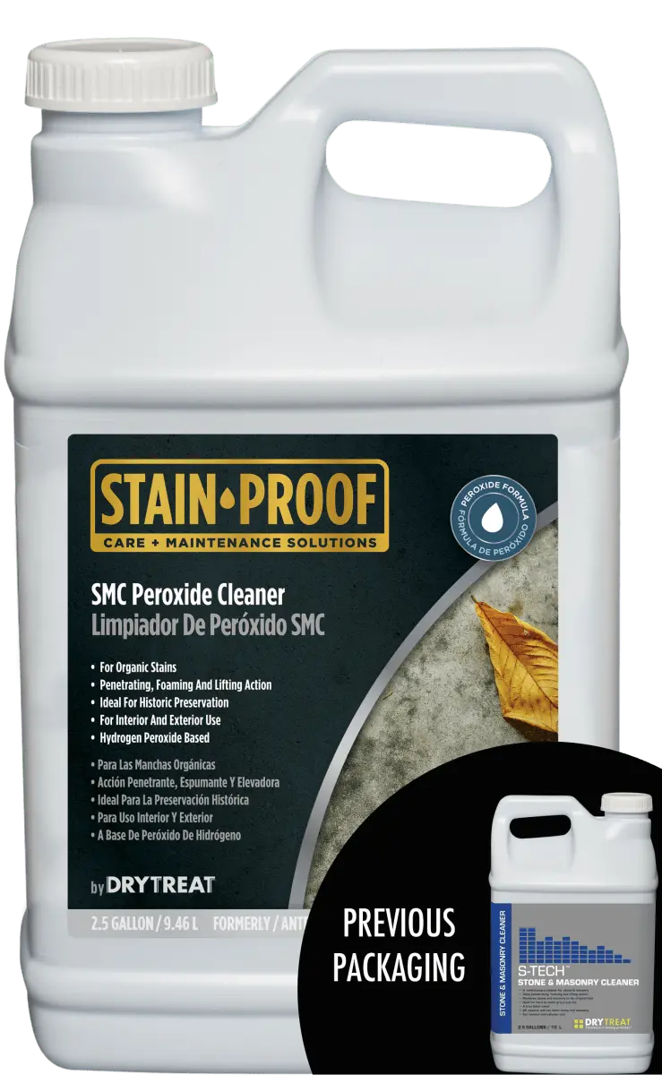 Stain Proof Smc Peroxide Cleaner Formerly Dry Treat S-Tech Stone & Masonry Cleaner 2