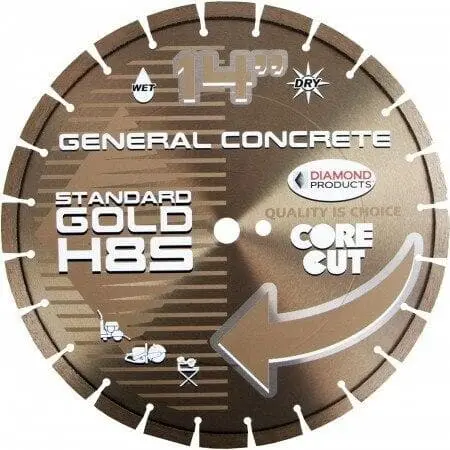 Standard Gold High Speed Diamond Blades -H7s 1