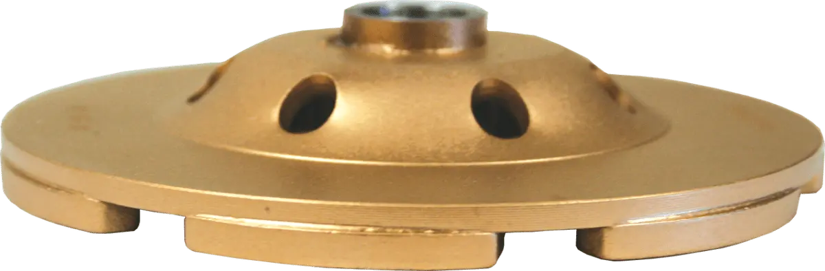 Standard Gold Low Profile Cup Wheels 1