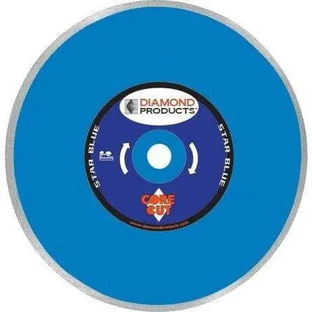 Star Blue Continuous Rim Tile Diamond Blades 1
