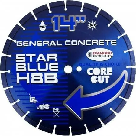 Star Blue High Speed Diamond Blades -H10b 1