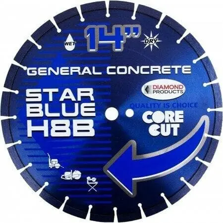 Star Blue High Speed Diamond Blades -H8b 1