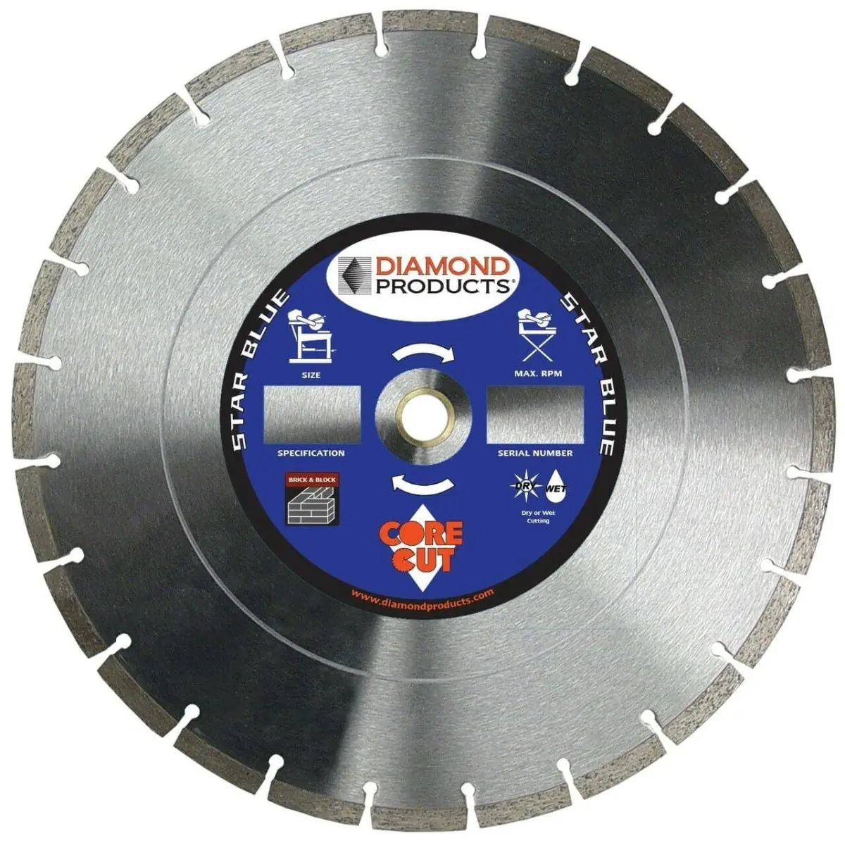 Star Blue Masonry Diamond Blade 1