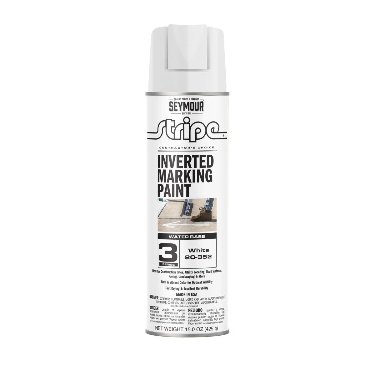 Seymour Stripe 3-Series Inverted Ground Marking Paint - Case Of 12 1
