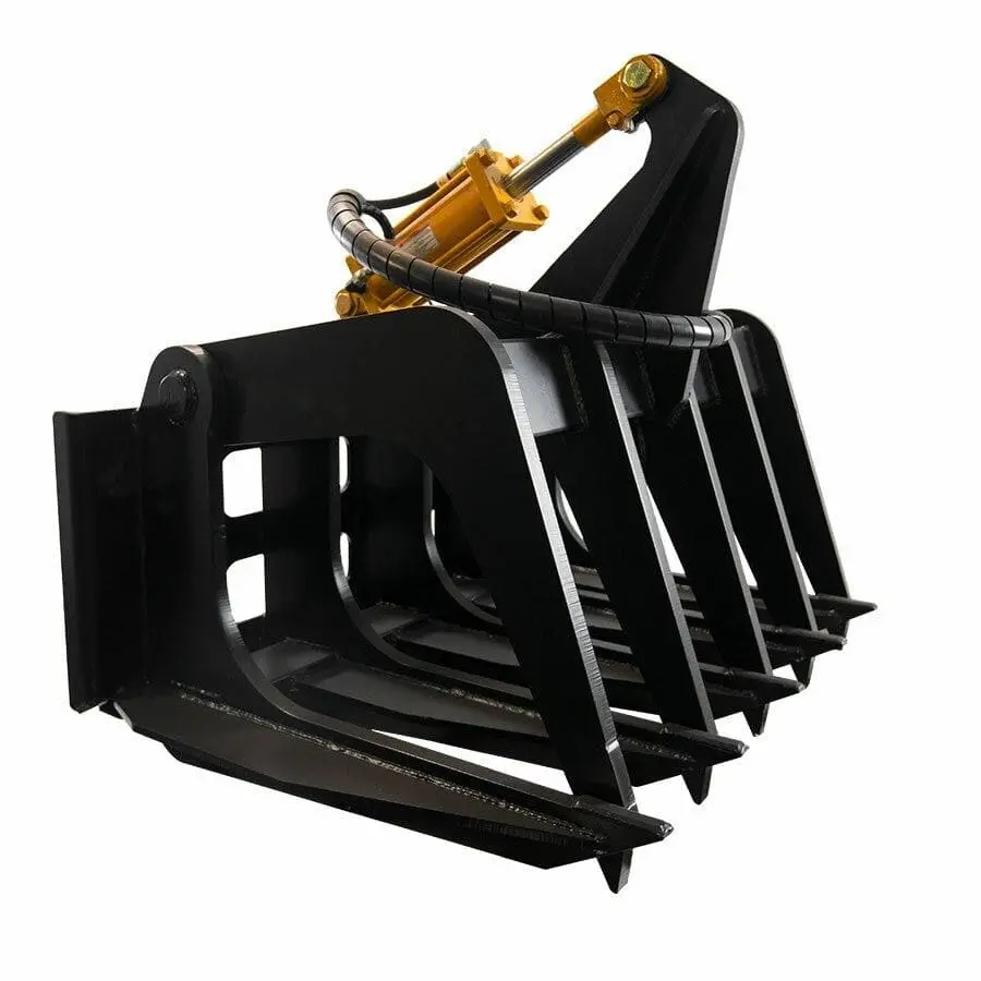 Super Duty Grapple Rake - 6 Tine, 39" W 1