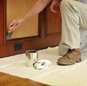 Supertuff® Paper/Poly Drop Cloth 1