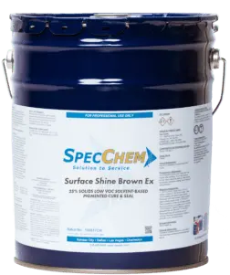 Surface Shine Brown Ex- 5 Gallon 1
