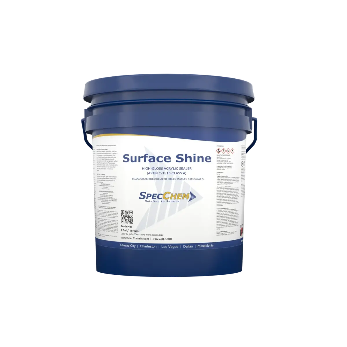 Surface Shine High-Gloss Acrylic Sealer (Astm C1315 Class A) 1