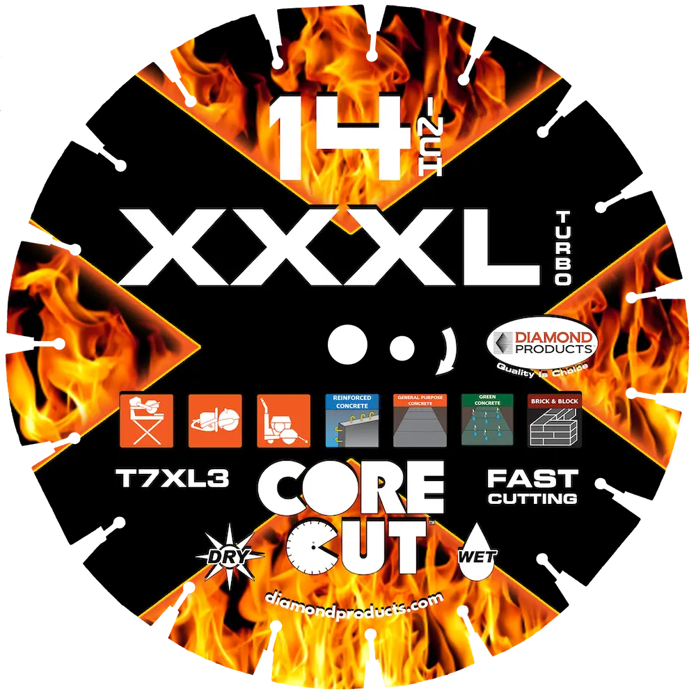 Xxl-Turbo Specialty Turbo Diamond Blade 1