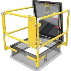 Roof Hatch Safety Railing 1