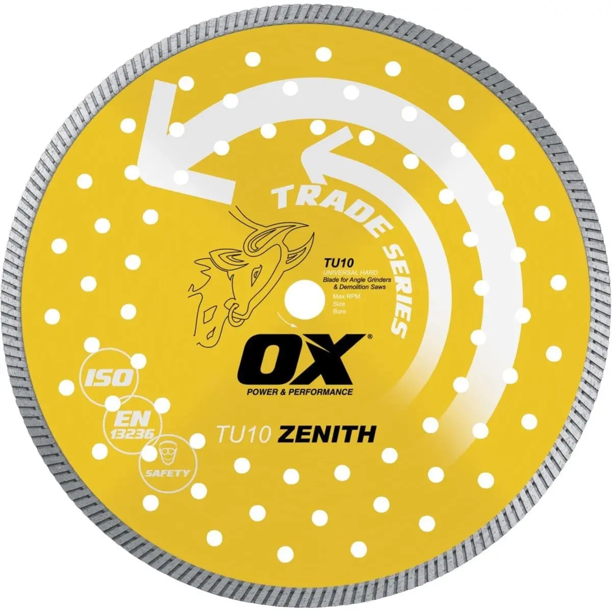 Trade Tu10 Turbo Diamond Blade | Universal/Hard 1