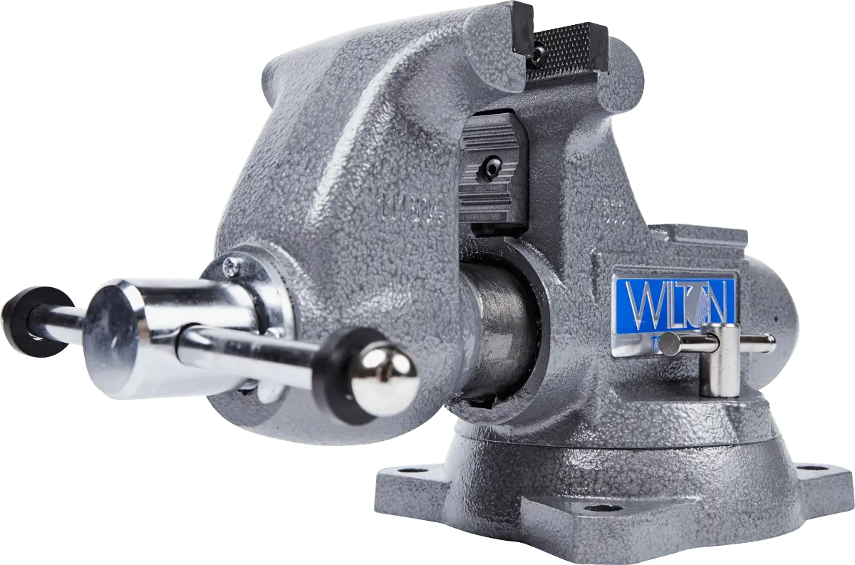 Tradesman 1765 Bench Vise, 6-1/2" Jaw Width, 6" Jaw Opening, 4" Throat Depth 1