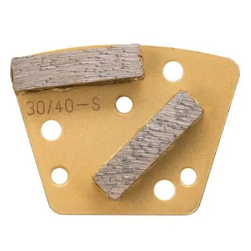 Trapezoid Bolt On - Double Bar Segments - Soft Bond 1