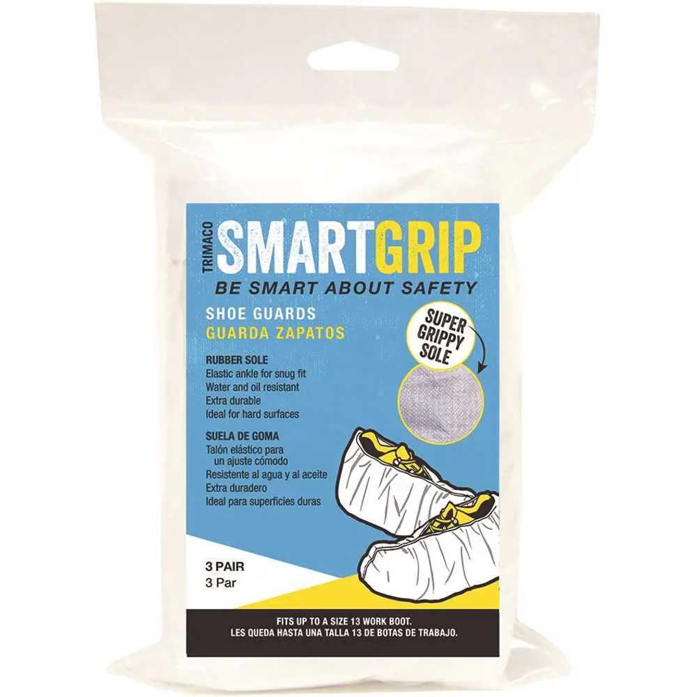 Trimaco Smart Grip Disposable Shoe Covers 1
