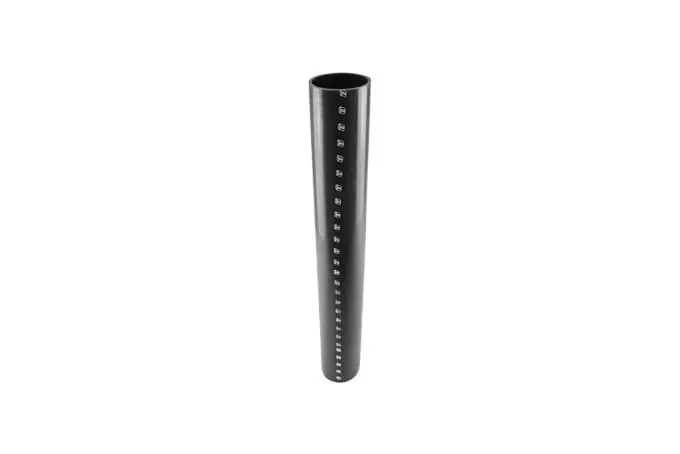 Black Straight Exhaust Pipe – 3.00" Diameter × 610Mm Length 1