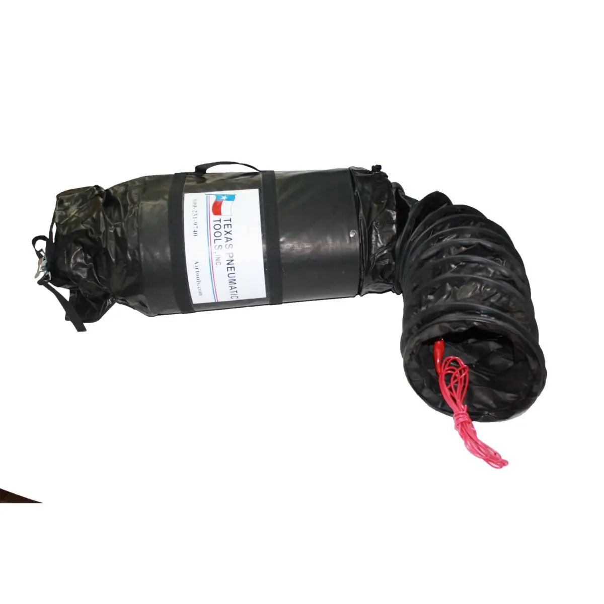 8" Electrically Conductive Ducting W/ Attached Storage Bag. 1