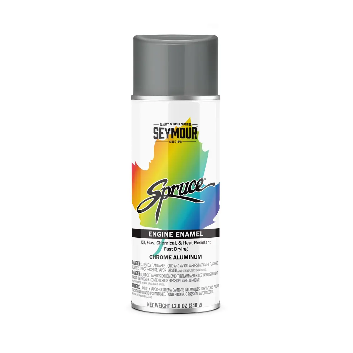 Seymour Spruce Heat-Resistant Engine Enamel Spray Pain - Case Of 12 1
