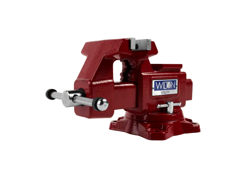 Utility Bench Vise 4-1/2” Jaw Width, 4" Jaw Opening, 360° Swivel Base 1