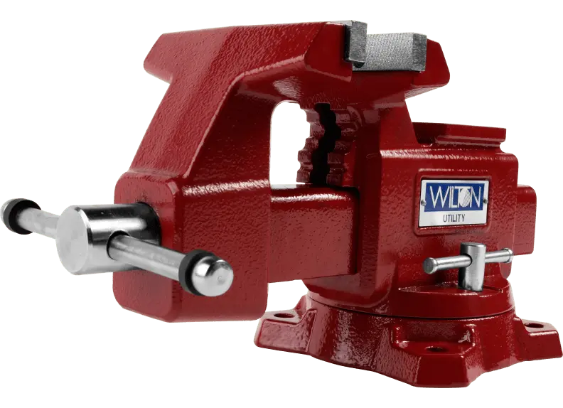 Utility Bench Vise 5-1/2” Jaw Width, 5" Jaw Opening, 360° Swivel Base 1
