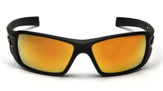 Velar Ice Orange Mirror Lens Safety Glasses 1