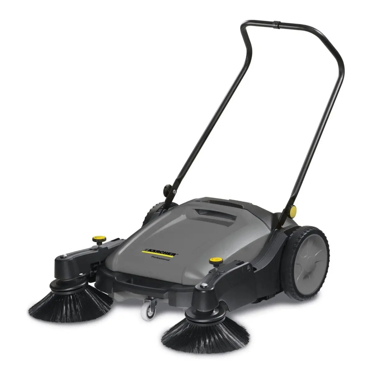 Walk-Behind Floor Outdoor Push Sweeper 2