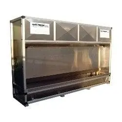Water Wall Wet Dust Collector Booths 1