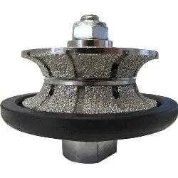 Weha 2Cm V Full Bullnose Diamond Hand Profiler Vacuum Brazed Profile Router Bit 1