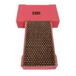 Weha Copper Diamond Hand Polishing Pad Wet And Dry 1