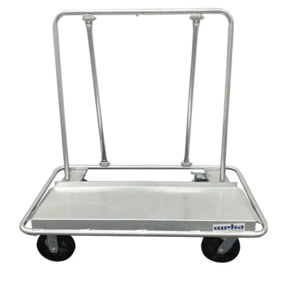 Weha Galvanized Granite Shop Cart - Broken Down 1