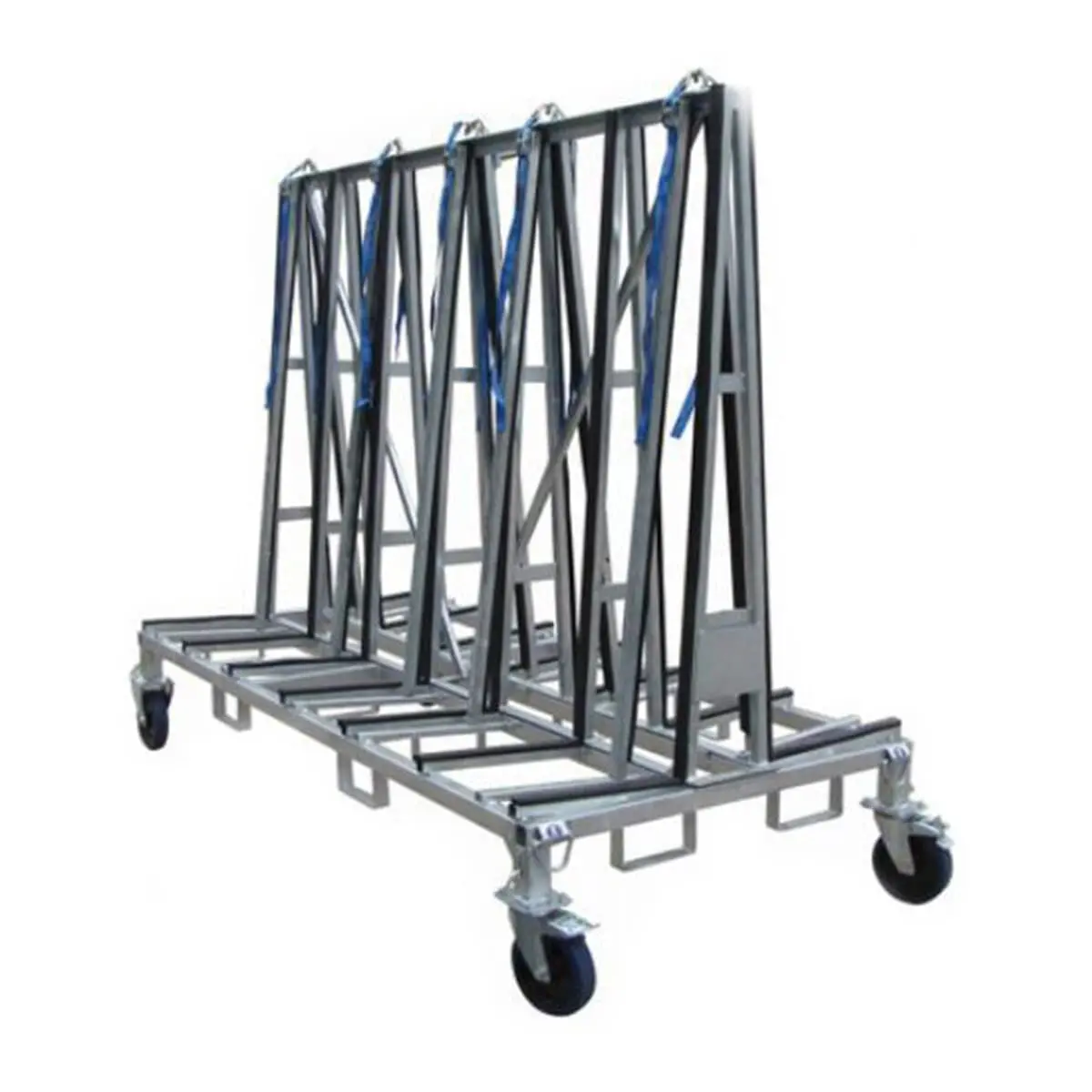 Weha Large Double Sided A Frame Transport Cart 96" X 43" X 68" 1