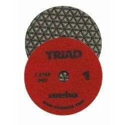Weha Triad 3 Step Dry Diamond Polishing Pads 1