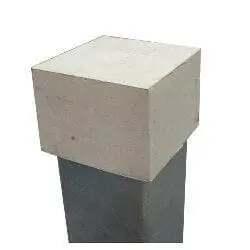 White Rubber Caps For Bison Poles 1
