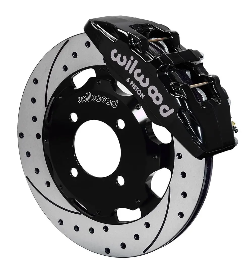 Wilwood Forged Dynapro 6-Piston Front Big Brake Kit – 140-11899-D, Track-Ready 1