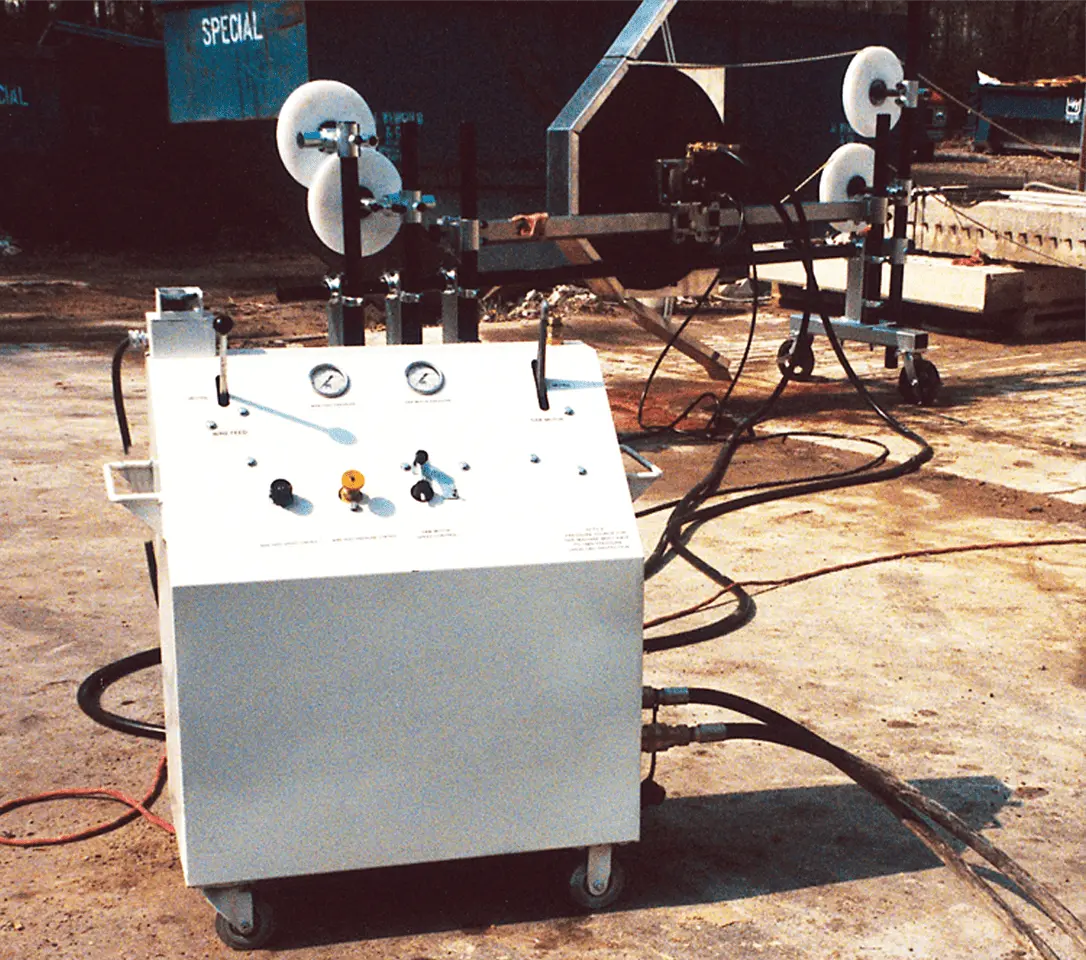 Wire Saw Control Station 1