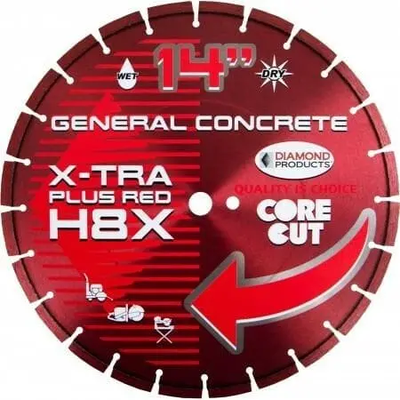 X-Tra Plus Red High Speed Diamond Blades - H10x 1