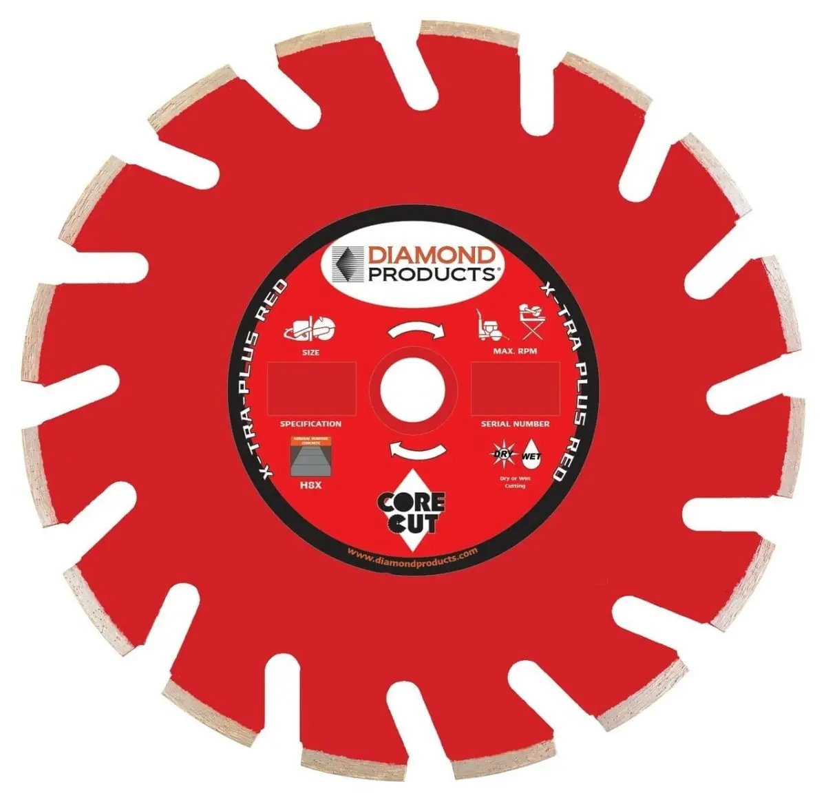 X-Tra Plus Red Ultimate For Concrete - H8xu 1