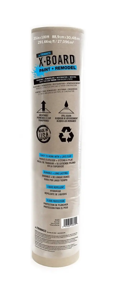 X•Board® Paint + Remodel Lightweight Breathable Surface Protector 1