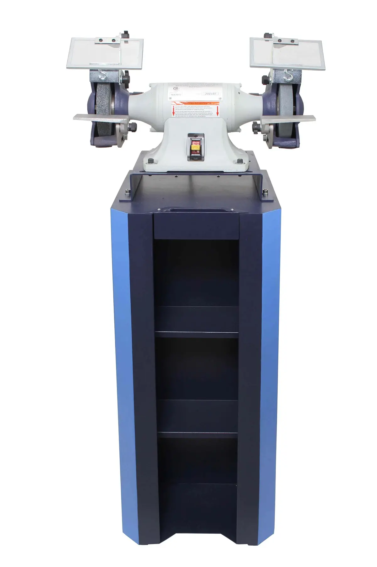 10" Xp Bench Grinder & Dust Collector Stand Combo 1