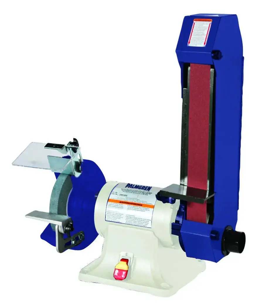 8" Bench Grinder W/ 2" X 48" Belt Combo 1