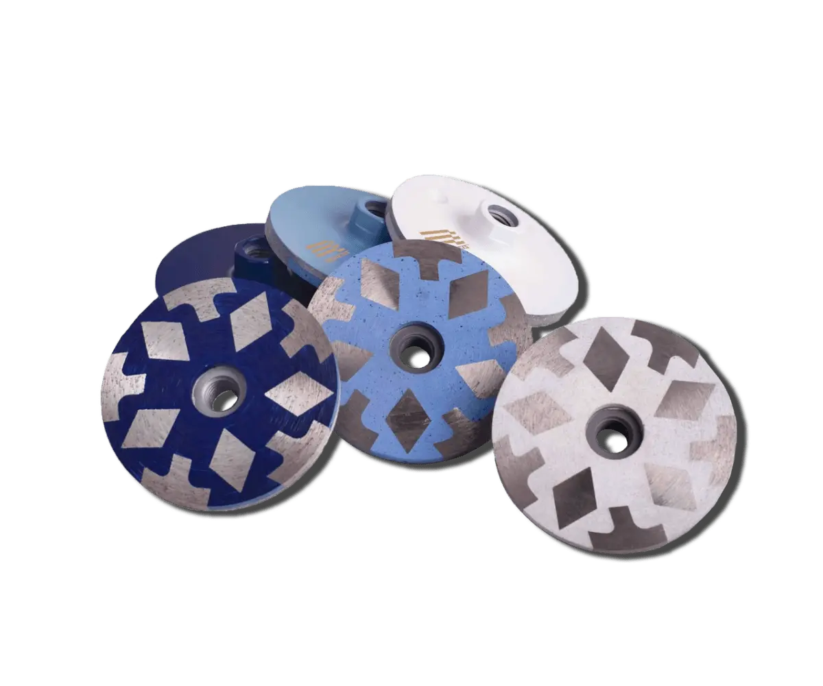 Zenesis 4 Inch Resin Filled Cup Wheels 1