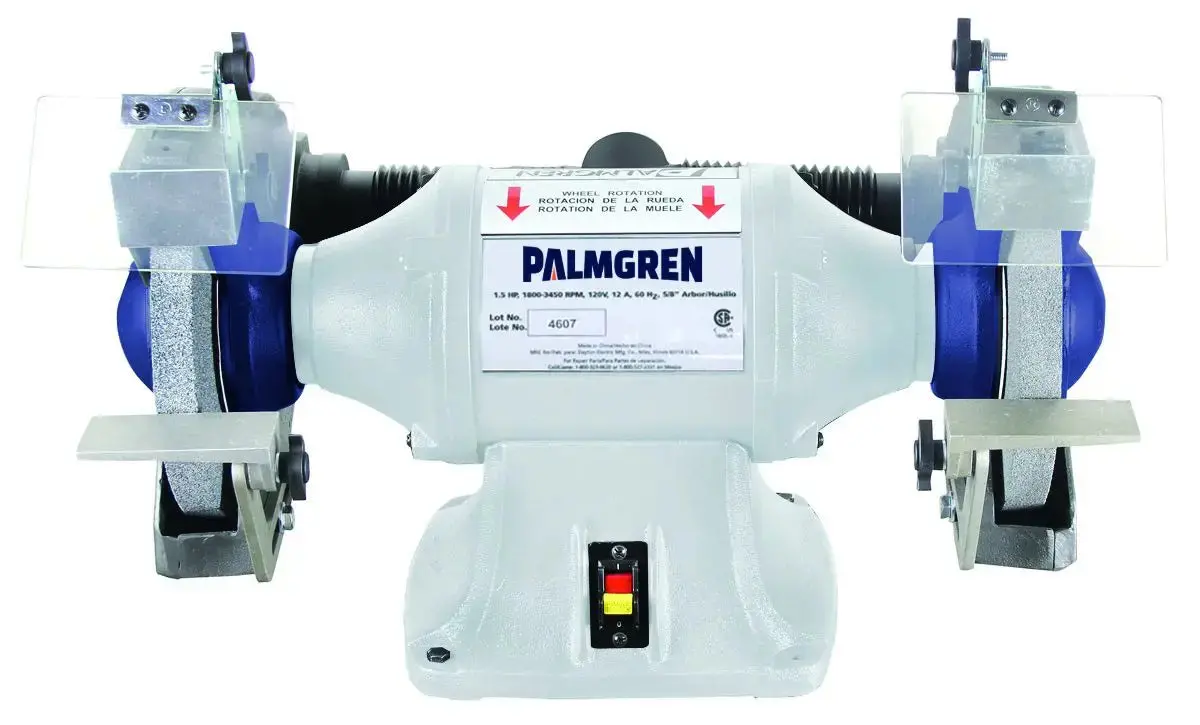 10" 1Hp 115/230V Grinder W/Dust Collection 1