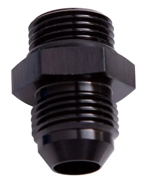 Orb To An Straight Male Flare Adapter – 12-16An Black Finish (Af920-12-16Blk) 1