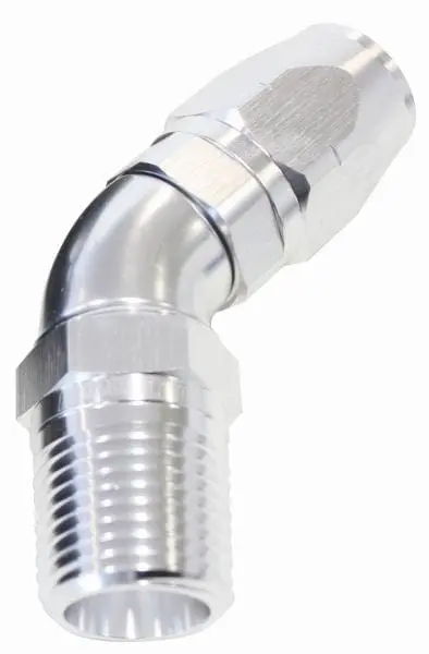 45-Degree Male Npt Swivel Hose Fitting: 1/4-Inch To -8An For Full-Flow Applications 1