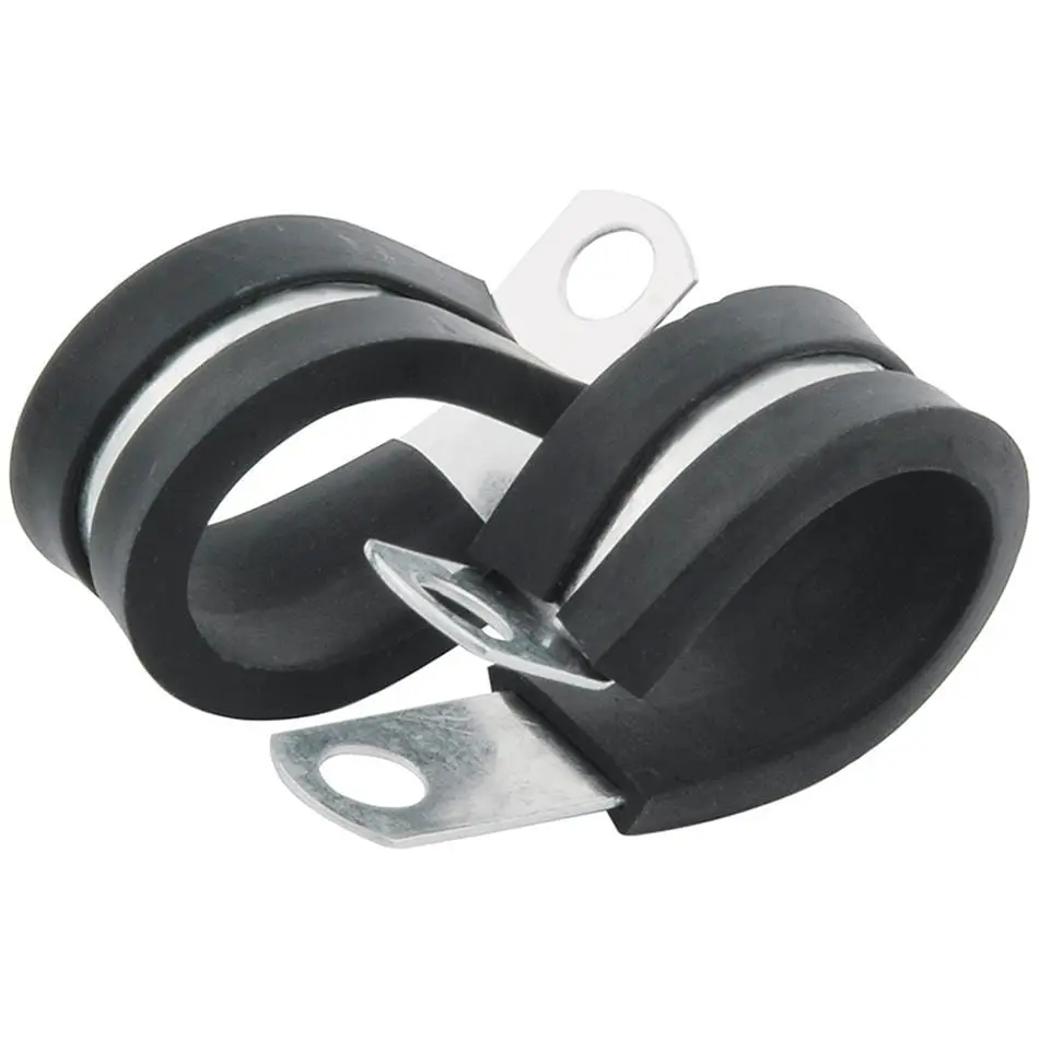 Allstar Performance All18305-50 Aluminum Line Clamps – Lightweight, Secure Fuel & Brake Line Mounting 1