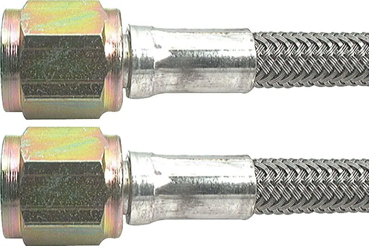 Allstar Performance All46400-10 Braided Stainless Steel Brake Line Kit 1