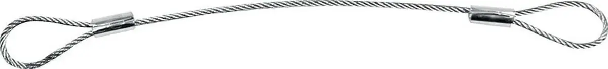 Allstar Performance All18461 Hood Pin Cable Replacement – Stainless Steel, Adjustable Length 1