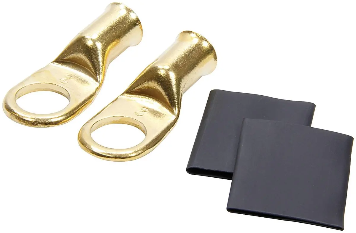 Allstar Performance All76128 Ring Terminals – Heavy-Duty Crimp-On Electrical Connectors 1