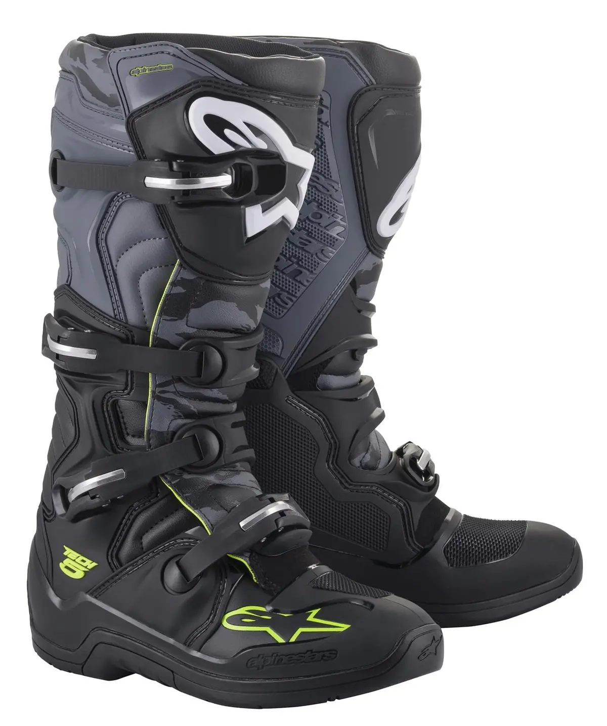 Alpinestars 2015 Mx Tech 5 Motocross Boots – Size 6 (Model 2015015-1055-6) 1