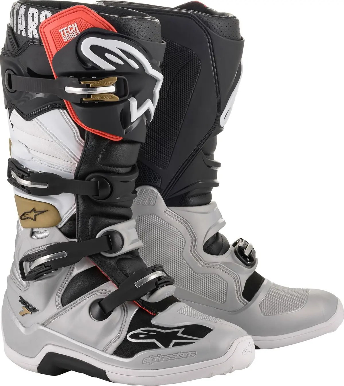 Alpinestars Mx Tech 7 Off-Road Boots – Size 8 (2012014-1829-8) 1