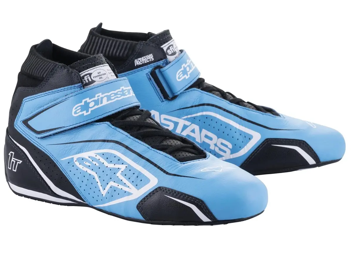 Alpinestars Tech 1-T V3 Racing Shoes – Ergonomic Fit & Track-Proven Protection (2710122-7912-7) 1